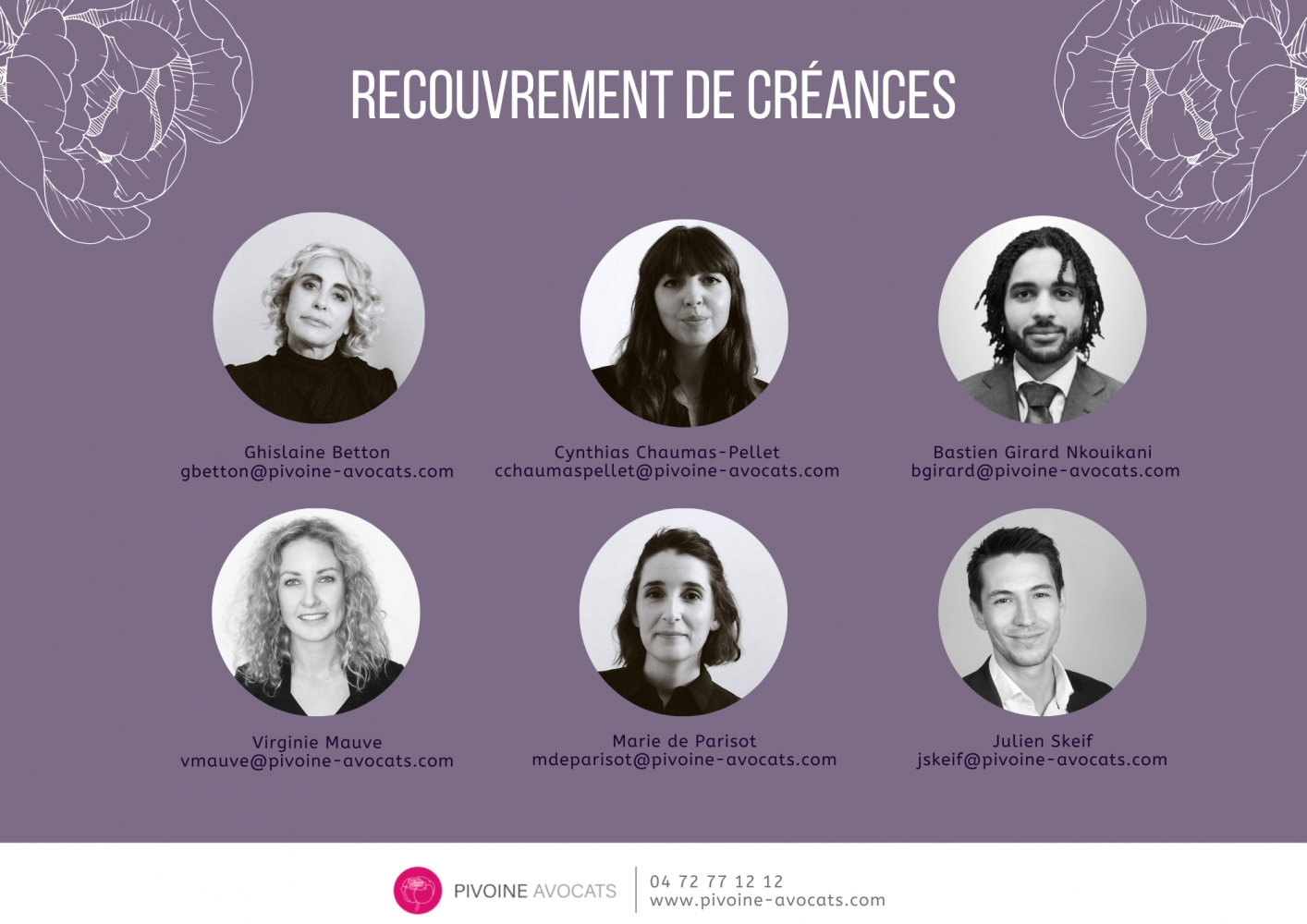 RECOUVREMENT DE CRÉANCES